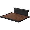 追加用ディスプレイ棚 ガレア DSP-100 ブラックブラウン メーカー直送 ▼返品・キャンセル不可【他商品との同時購入不可】