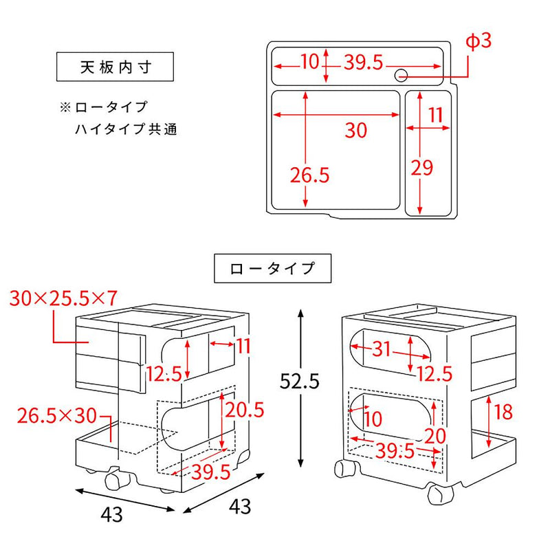 マルチワゴン プルーナ WG-H004 CM メーカー直送 ▼返品・キャンセル不可【他商品との同時購入不可】 11.7kg