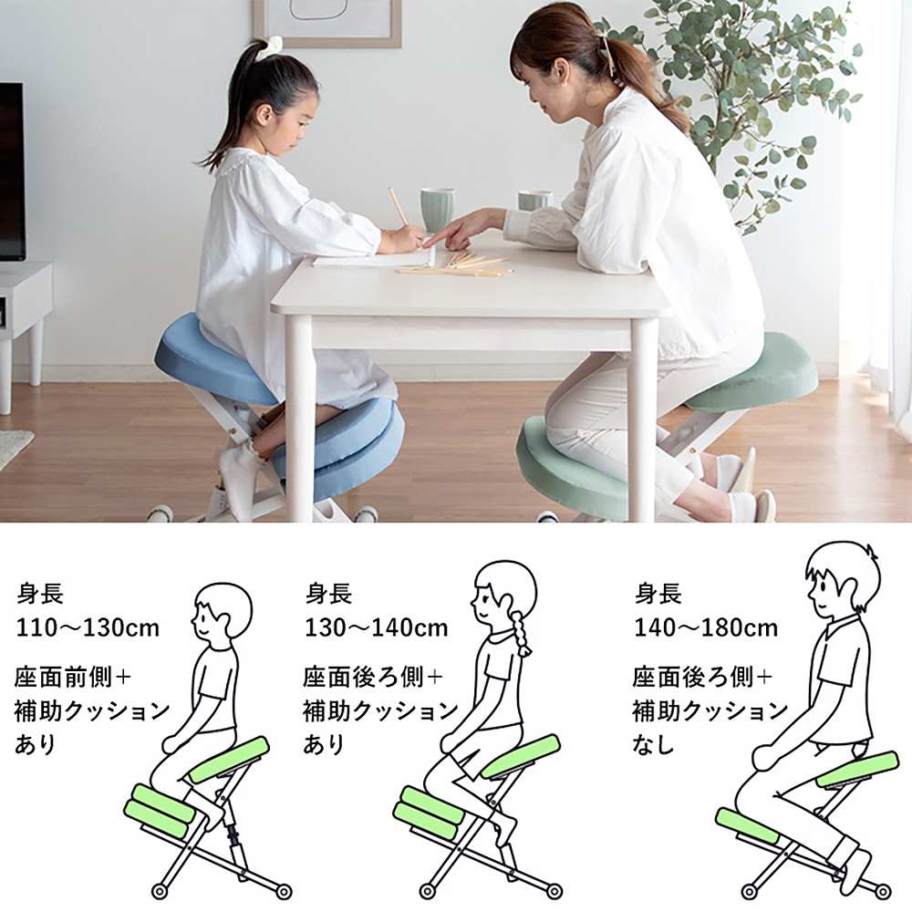 プロポーションチェア CH-N889CK ホワイトネイビー 組立必要【直送品