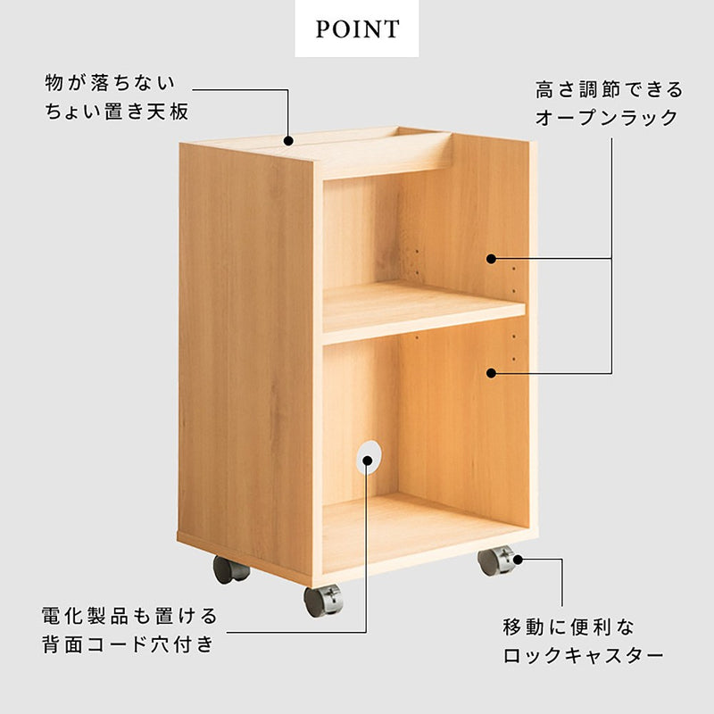 サイドラック ルゼル DSR-001 WH メーカー直送 ▼返品・キャンセル不可【他商品との同時購入不可】 6.8kg