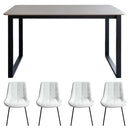 宮武製作所 ダイニングテーブル・チェア2脚セット メーカー直送 ▼返品・キャンセル不可【他商品との同時購入不可】 37kg、11.5kg