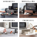 レンジ下トレー アベニール TY-003 ブラック メーカー直送 ▼返品・キャンセル不可【他商品との同時購入不可】