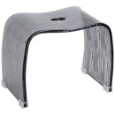 アクリルバスチェア レイ 3ND-BC320 グレー メーカー直送 ▼返品・キャンセル不可【他商品との同時購入不可】