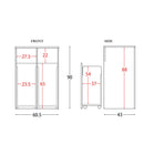 宮武製作所 分別キャスターダストボックス Helios　メーカー直送 ▼返品・キャンセル不可【他商品との同時購入不可】