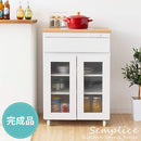 宮武製作所 キッチンカウンター Semplice（組立出荷） メーカー直送 ▼返品・キャンセル不可【他商品との同時購入不可】 22.6kg