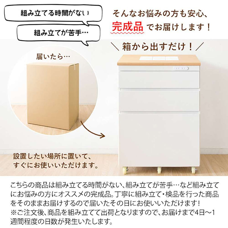 宮武製作所 キッチンカウンター Semplice（組立出荷）　メーカー直送 ▼返品・キャンセル不可【他商品との同時購入不可】