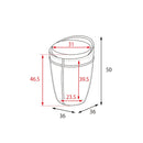宮武製作所 収納スツール Sofco（ソフコ）（ファブリック）　メーカー直送 ▼返品・キャンセル不可【他商品との同時購入不可】