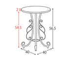 宮武製作所 サイドテーブル Celestia（セレスティア） メーカー直送 ▼返品・キャンセル不可【他商品との同時購入不可】 4.5kg