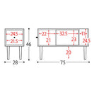 宮武製作所 ソファサイドテーブル Celt（ケルト） メーカー直送 ▼返品・キャンセル不可【他商品との同時購入不可】 13kg