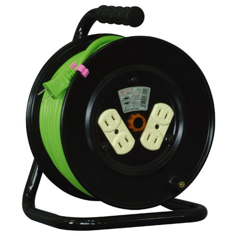 電工ドラム 15A×30m DY-30 メーカー直送 ▼返品・キャンセル不可【他商品との同時購入不可】