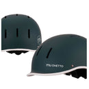 石野商会 ハードシェルサイクルヘルメット muGHETTO ISN11303MBK