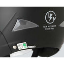 石野商会 セミジェットヘルメット ハーフマッドブラック ISN21102HMBK