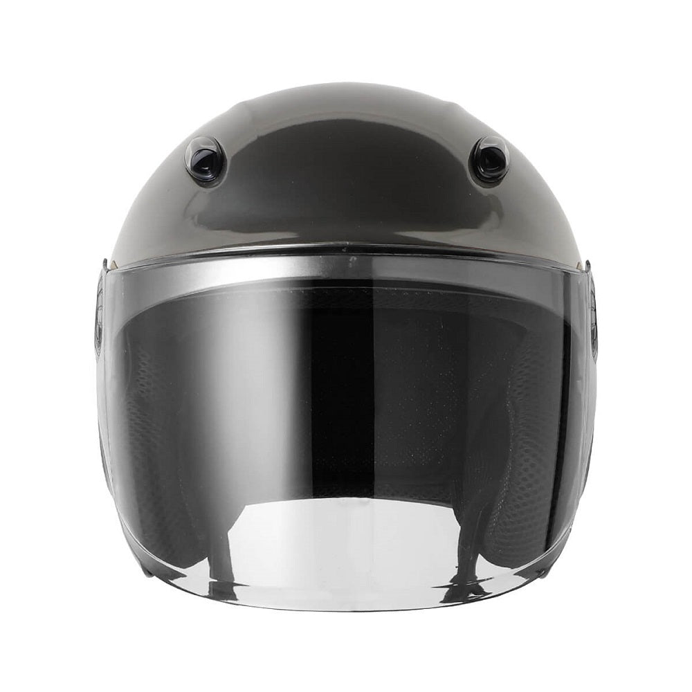 石野商会 セミジェットヘルメットXL チタンシルバー ISN21104TISV