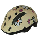 Ishino Shokai CH2 Kids Helmet Flower/Ivory CH2HF