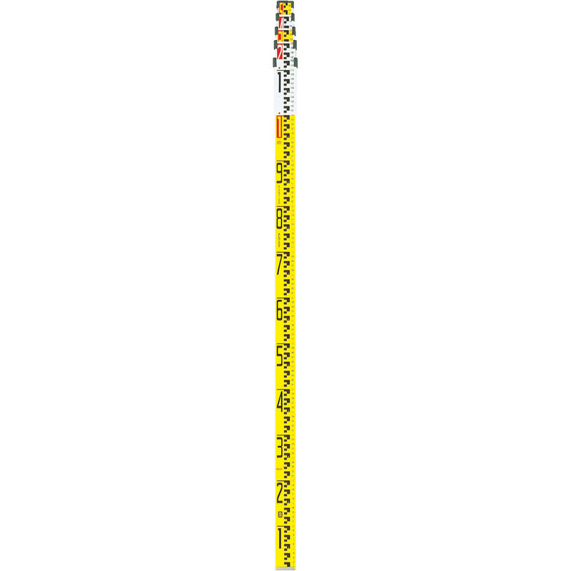 マイゾックス アルミスタッフ サンアルゴーイエロー5m×5段 メーカー直送 ▼返品・キャンセル不可【他商品との同時購入不可】