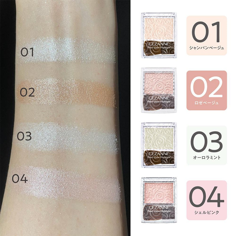 Cezanne Pearl Glow Highlight 01 Champagne Beige