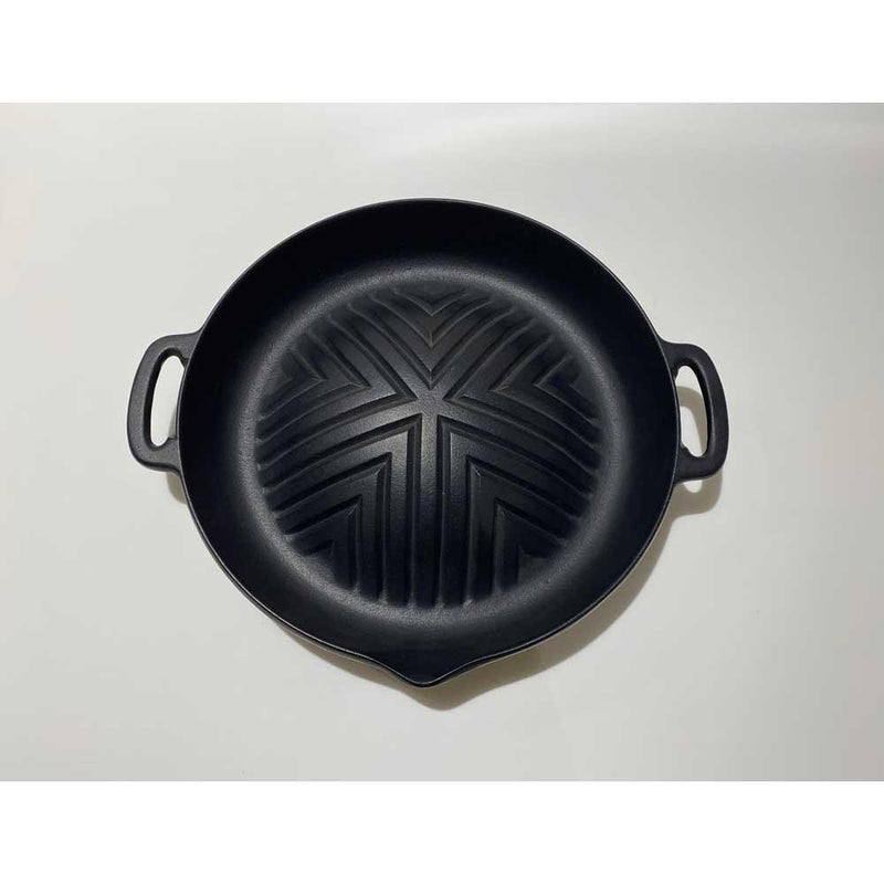 南部鉄器 焼肉ジンギスカン鍋 23005 メーカー直送 ▼返品・キャンセル不可【他商品との同時購入不可】