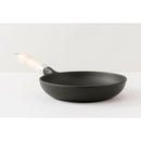 南部鉄器 オムレツパン21(木柄付) 24005 メーカー直送 ▼返品・キャンセル不可【他商品との同時購入不可】