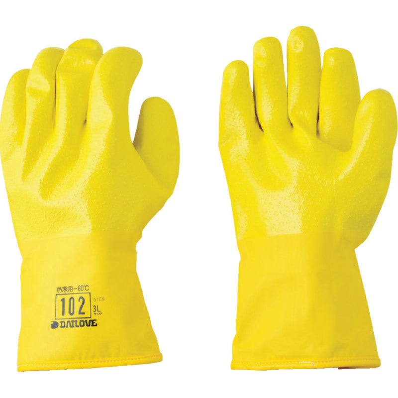 D1023L DAILOVE 防寒用ダイローブ102（3L） メーカー直送 ▼返品・キャンセル不可【他商品との同時購入不可】