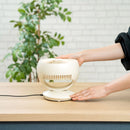 USBコンパクトサーキュレーター ホワイト MO-F019-OW メーカー直送▼返品・キャンセル不可【他商品との同時購入不可】