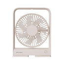 スリムデスクファンマグネット付 オフホワイト PBAF002-OW メーカー直送▼返品・キャンセル不可【他商品との同時購入不可】