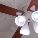 シーリングファン 4灯 ホワイト BIG-101-BK メーカー直送▼返品・キャンセル不可【他商品との同時購入不可】