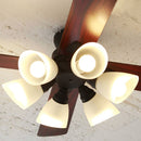 シーリングファン6灯 ブラック BIG-102-BK メーカー直送▼返品・キャンセル不可【他商品との同時購入不可】