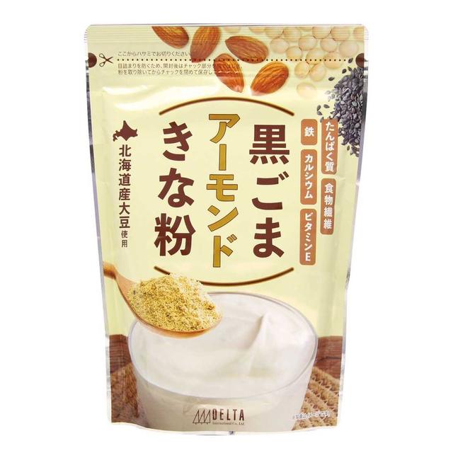 ◆Delta International 黑芝麻杏仁黄豆粉 220g