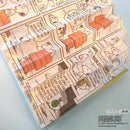 PEANUTS スヌーピー LEDブックランプ きょうだい 【直送品】 返品・キャンセル・他商品と同時購入は不可