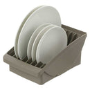 リッチェル トトノ 棚置き用 ディッシュスタンドR レギュラー ブラウン 1個