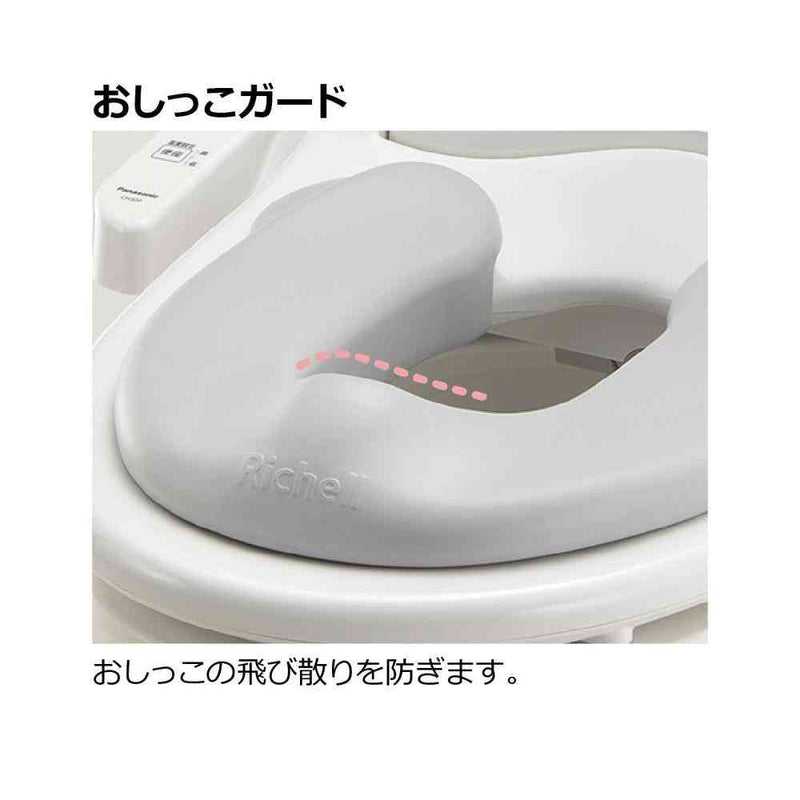 リッチェル ソフト補助便座K GY 1個