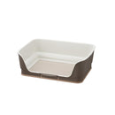 お掃除簡単ステップ壁付トイレ レギュラー ダークブラウン メーカー直送▼返品・キャンセル不可【他商品との同時購入不可】