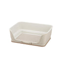 お掃除簡単ステップ壁付トイレ レギュラー アイボリー メーカー直送▼返品・キャンセル不可【他商品との同時購入不可】