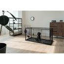 インテリアペットサークル 120-60 ブラック メーカー直送 ▼返品・キャンセル不可【他商品との同時購入不可】