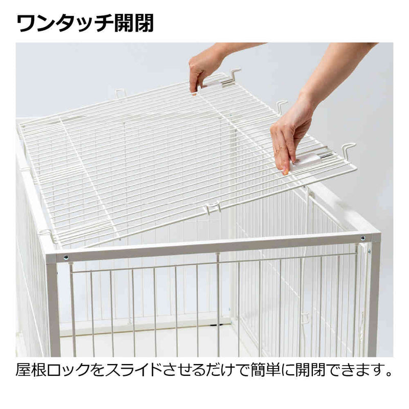 インテリアペットサークル 120-60屋根面BK メーカー直送 ▼返品・キャンセル不可【他商品との同時購入不可】