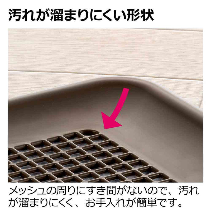 お掃除簡単フラットトレー ワイド アイボリー メーカー直送▼返品・キャンセル不可【他商品との同時購入不可】