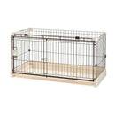 もっとお掃除簡単ペットサークル 120-60 アイボリー メーカー直送▼返品・キャンセル不可【他商品との同時購入不可】