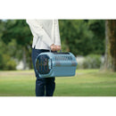 キャンピングキャリーファイン ダブルドア S ブルー メーカー直送▼返品・キャンセル不可【他商品との同時購入不可】