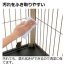 アルミフレームペットサークル 90-60 ベージュ メーカー直送▼返品・キャンセル不可【他商品との同時購入不可】