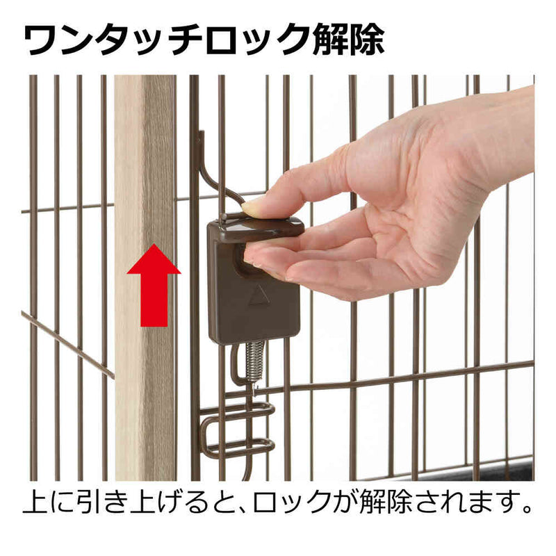 アルミフレームペットサークル 90-60 ホワイト メーカー直送 ▼返品・キャンセル不可【他商品との同時購入不可】