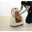 ラタンキャリー アイボリー メーカー直送▼返品・キャンセル不可【他商品との同時購入不可】