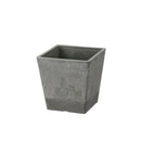 リッチェル ボタニースクエアポット ライトグレー