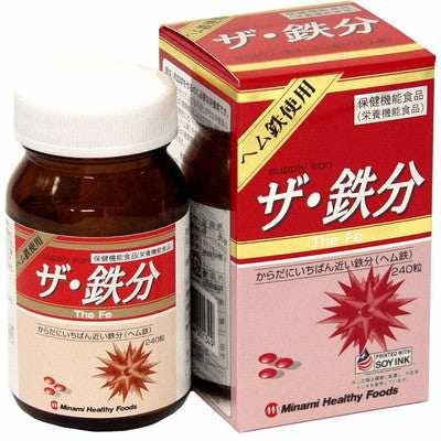 Minami Healthy Foods The Iron Content 240 grains