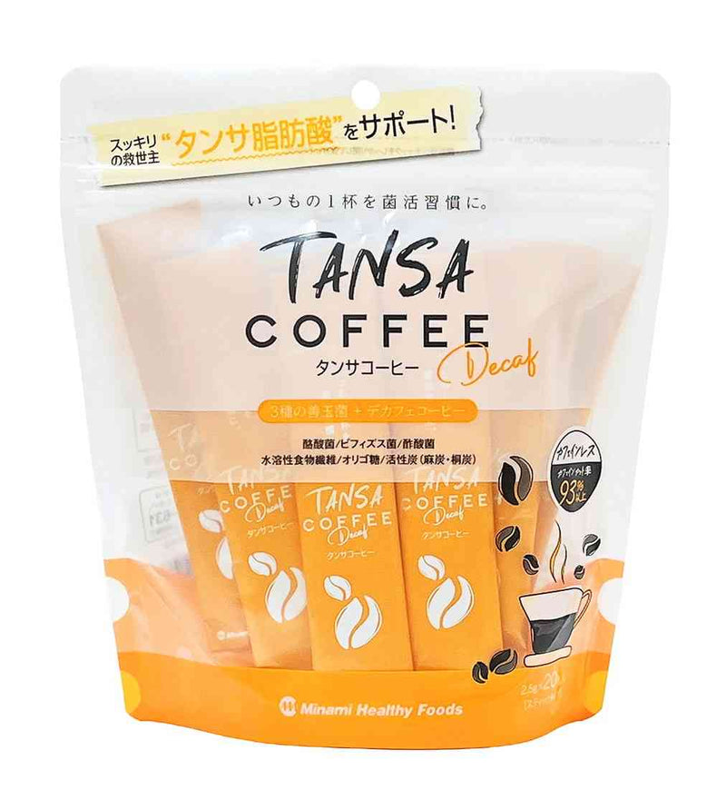 ◇ミナミヘルシーフーズ タンサコーヒー 20包