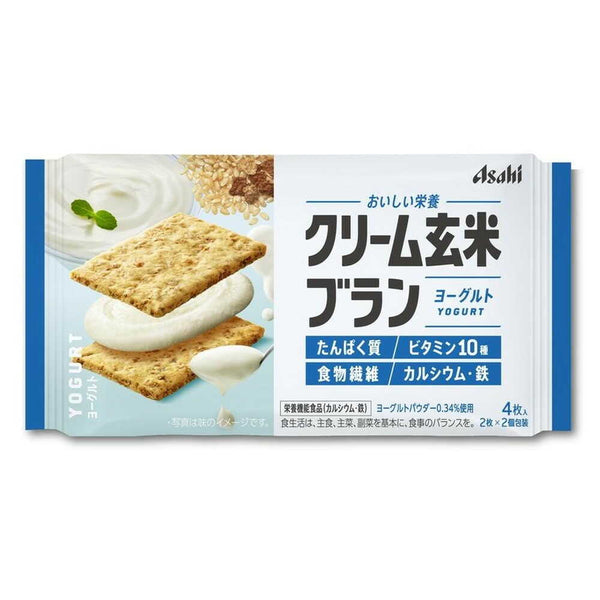 ◇アサヒ クリーム玄米ブラン ヨーグルト 72G