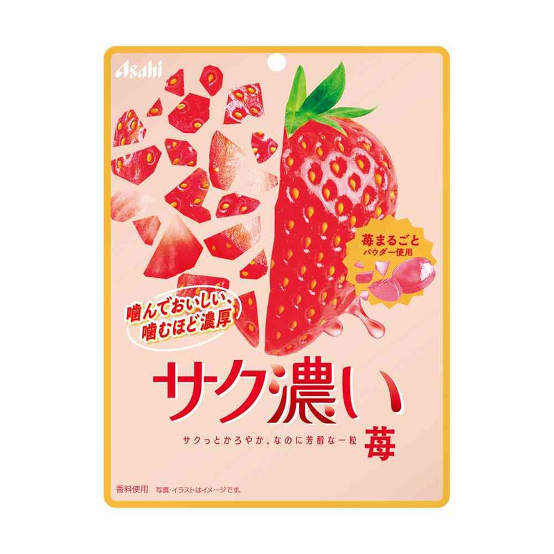 ◇アサヒ食品 サク濃い苺 52g
