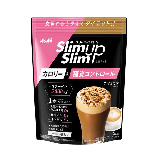 ◆Asahi Group Foods Slim Up Slim Shake Cafe 拿铁味 360g