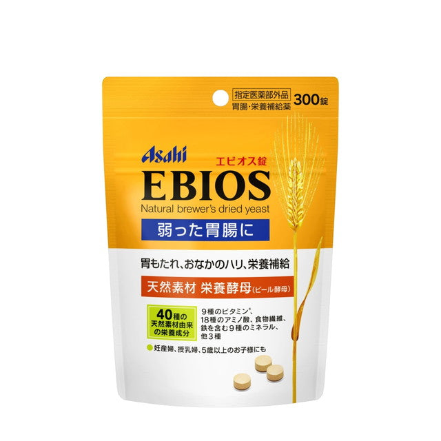 [Designated quasi-drug] Asahi Group Ebios Tablets 300 tablets