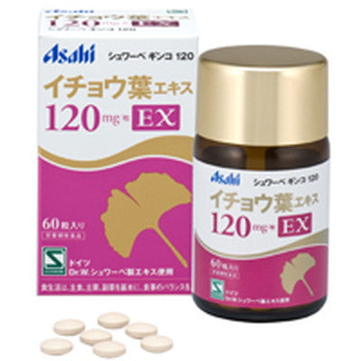 ◆Asahi Group Foods Schwabe Ginkgo 120 EX 60 Capsules