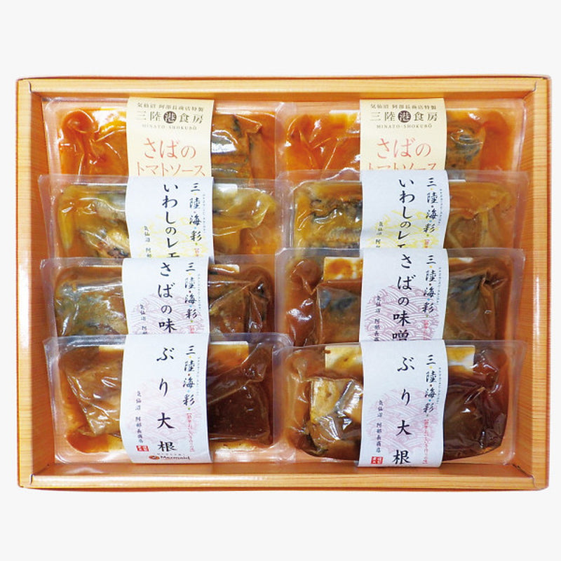 ◆◆阿部長商店 煮魚セット メーカー直送 ▼返品・キャンセル不可【他商品との同時購入不可】